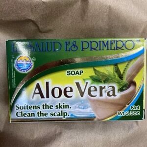 Aloe Vera Soap - Soothes Skin and Scalp